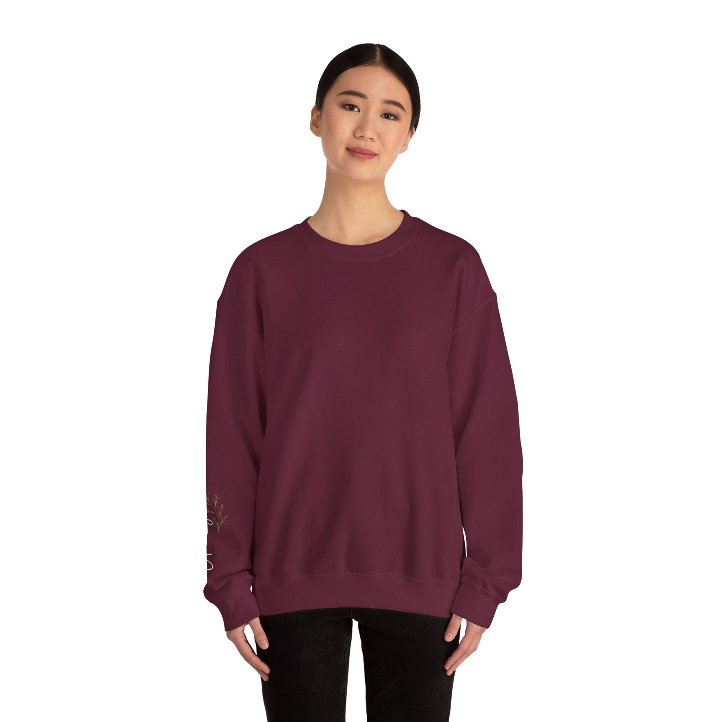 Elevated Casual "Unhinged" Crewneck Sweatshirt, Athleisure