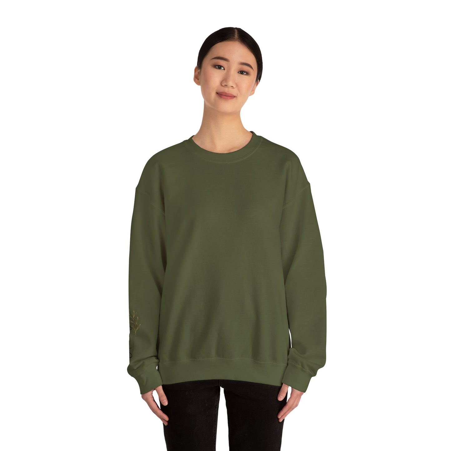 Elevated Casual "Unhinged" Crewneck Sweatshirt, Athleisure