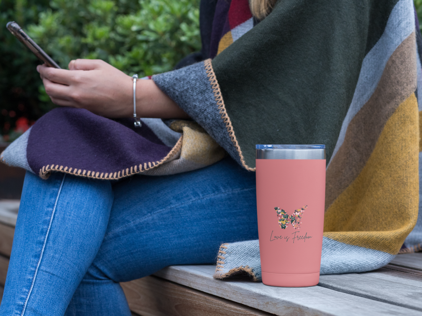 Love is Freedom Tumbler 20oz