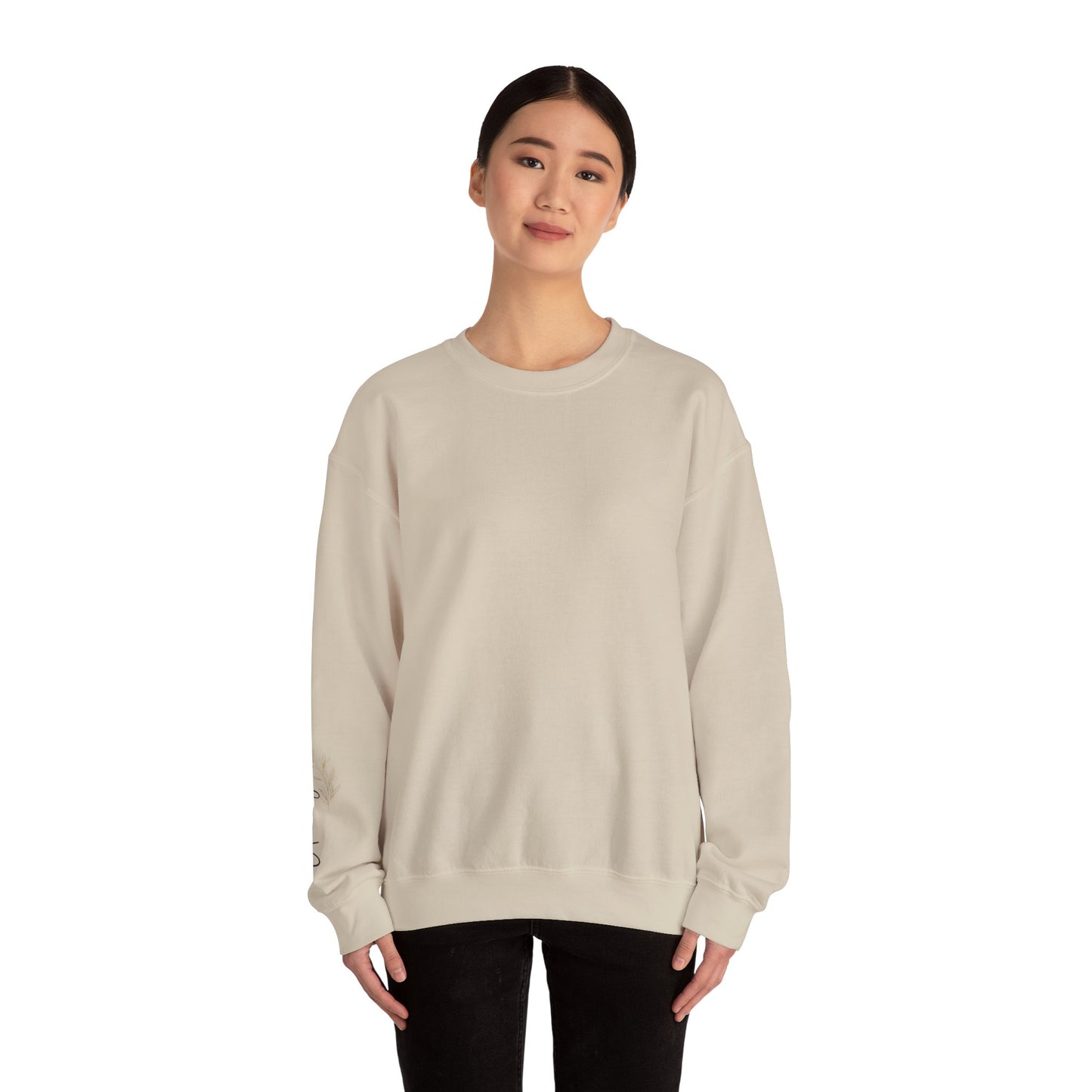 Elevated Casual "Unhinged" Crewneck Sweatshirt, Athleisure