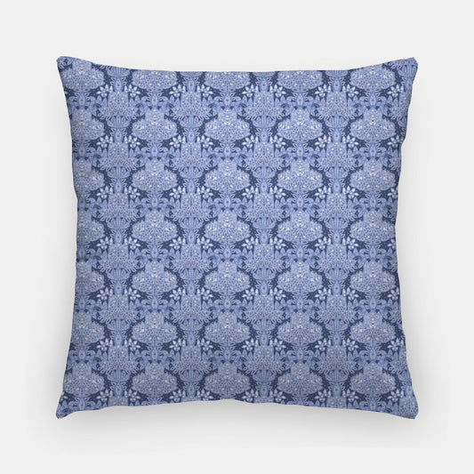 PRIYA: Navy + Blue 20in Artisan Pillow Cover