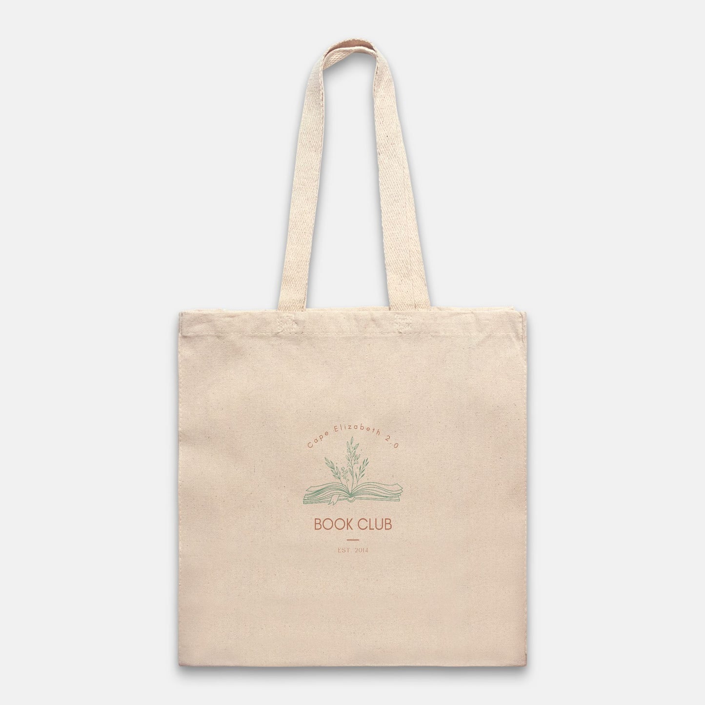 Personalized Book Club: Premium Heavyweight Cotton Tote