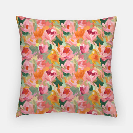 NEVE: Abstract Floral 20in Artisan Pillow Cover