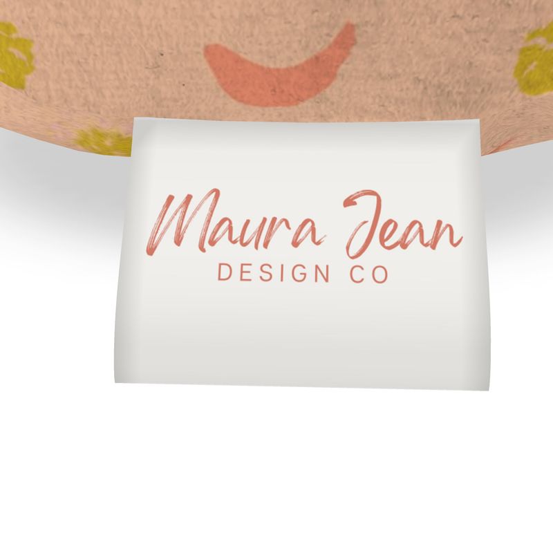 CLARA: Peach + Chartreuse Yoga Bolster