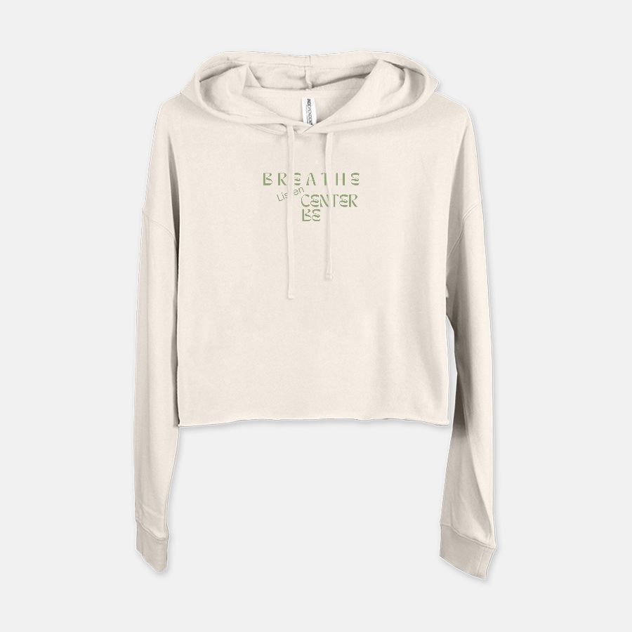 Breathe Women's Cropped Sweatshirt