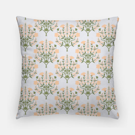 ANNIE: Blue + Nectar Floral Symphony 20in Artisan Pillow Cover