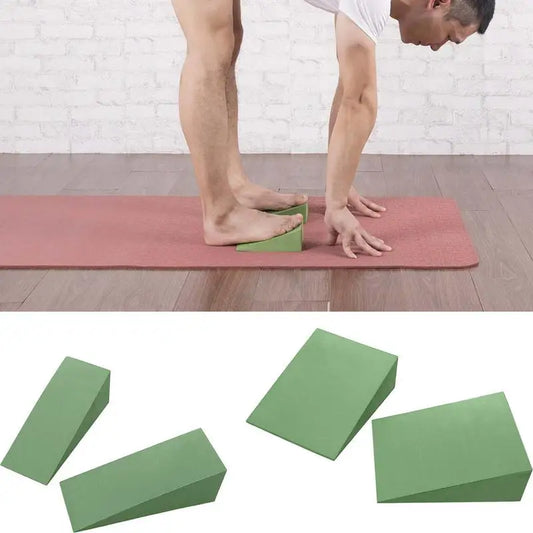 Yoga Wedge Blocks for Wrist + Ankle Health