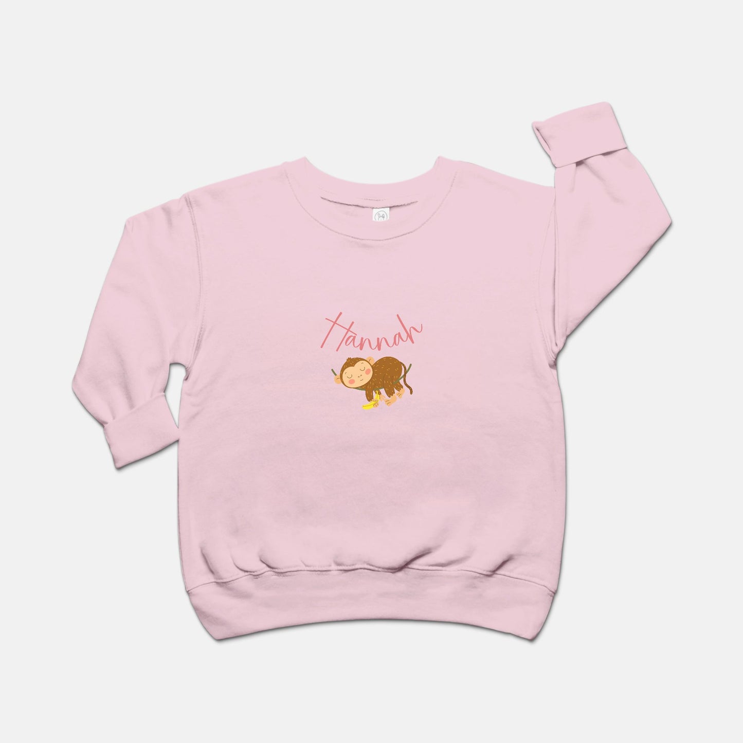 Personalized Toddler Crew Neck Sweatshirt