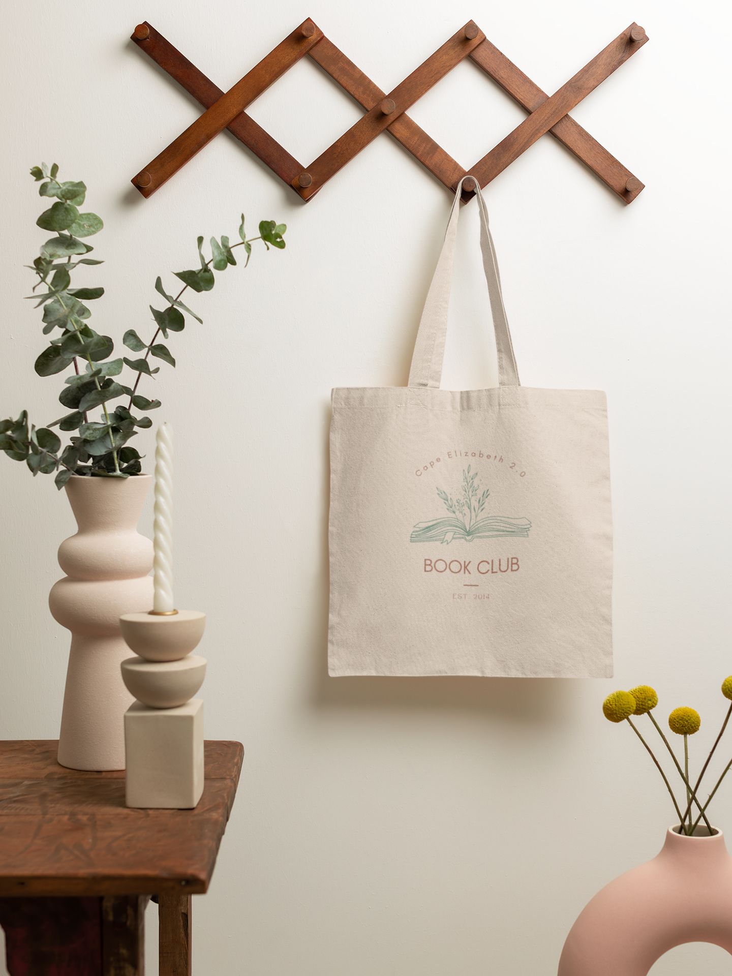 Personalized Book Club: Premium Heavyweight Cotton Tote