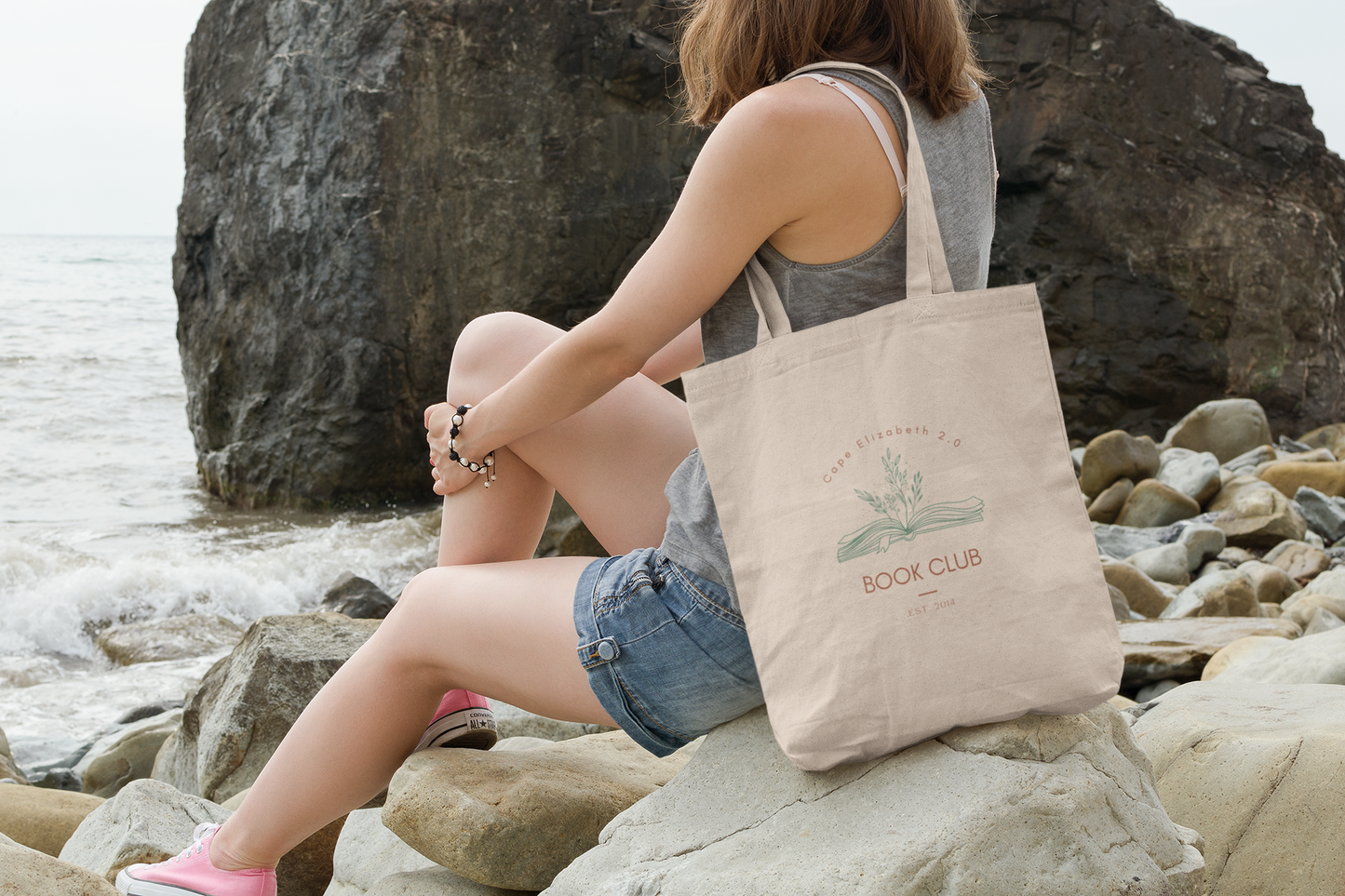 Personalized Book Club: Premium Heavyweight Cotton Tote